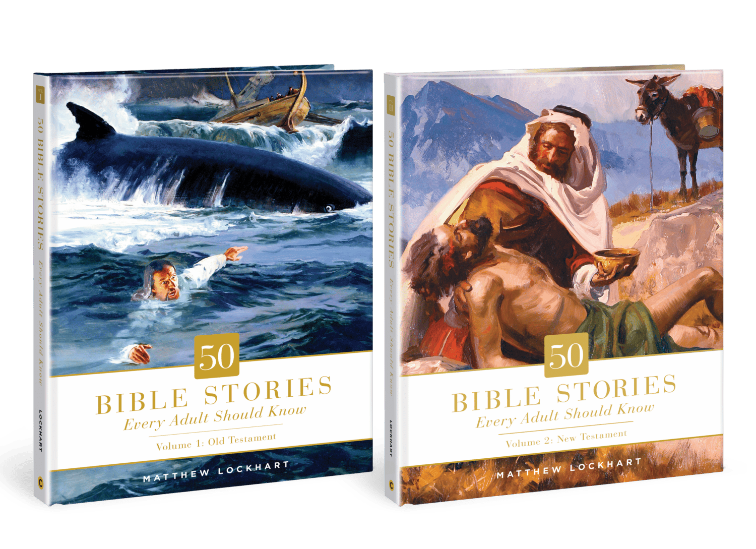 50 Bible Stories Every Adult Should Know, Available for Old and New Testament.