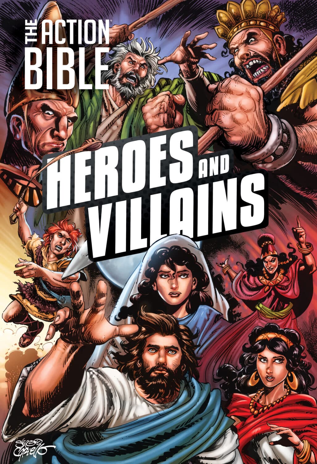 The Action Bible Heroes and Villains