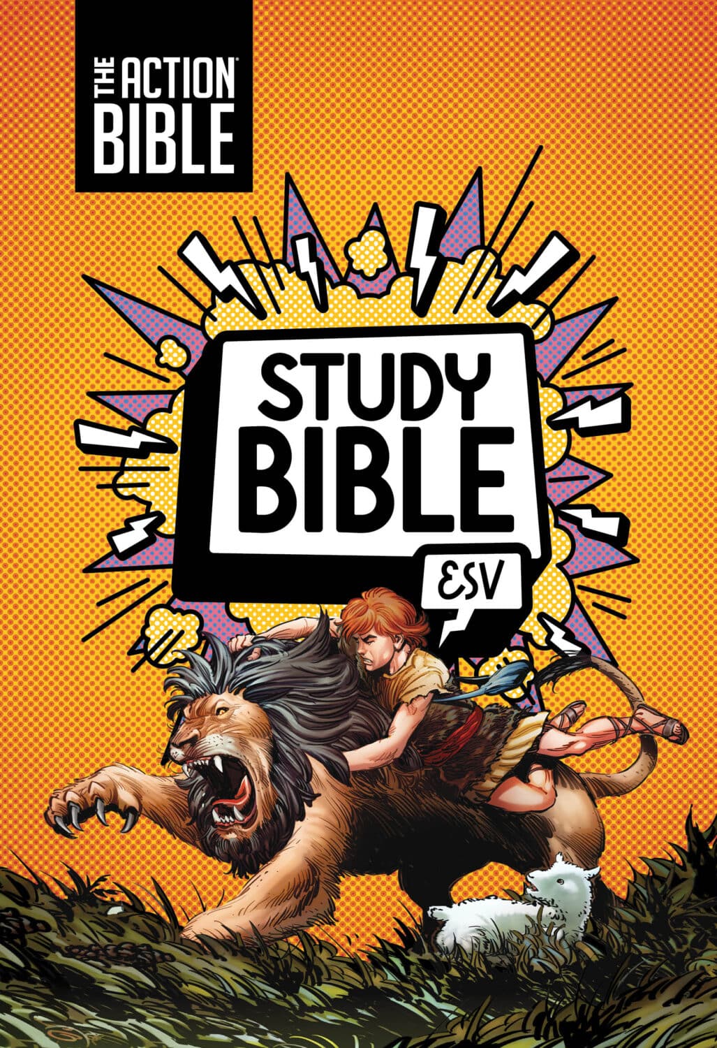 The Action Bible Study Bible ESV - Premium Imitation Leather