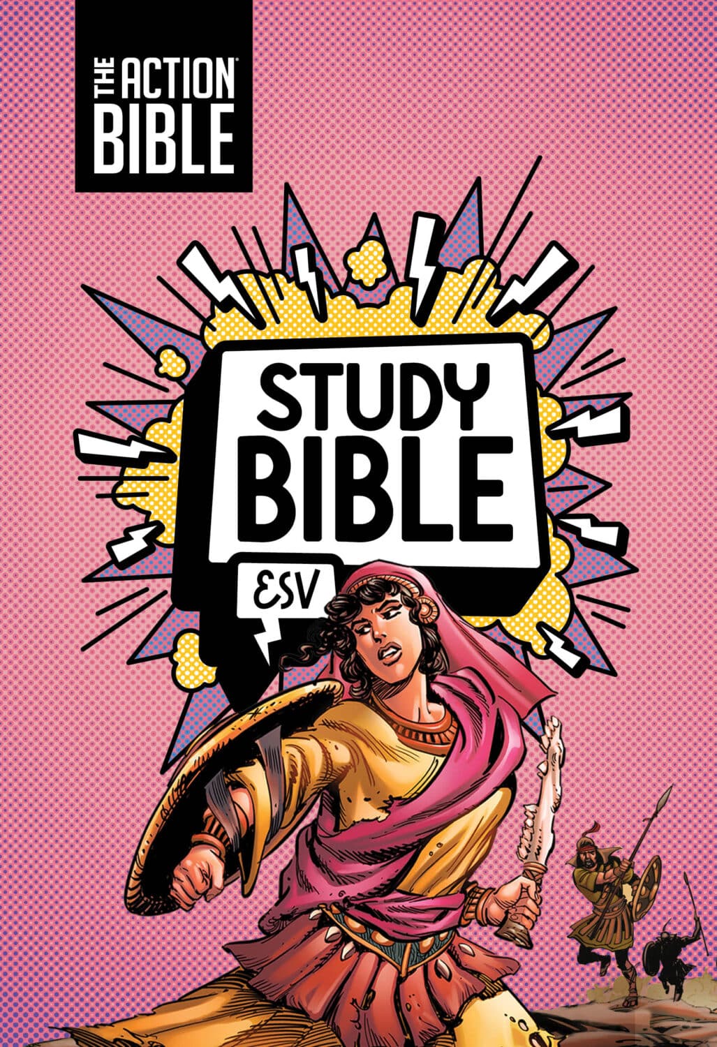 The Action Bible Study Bible ESV - Premium Imitation Leather