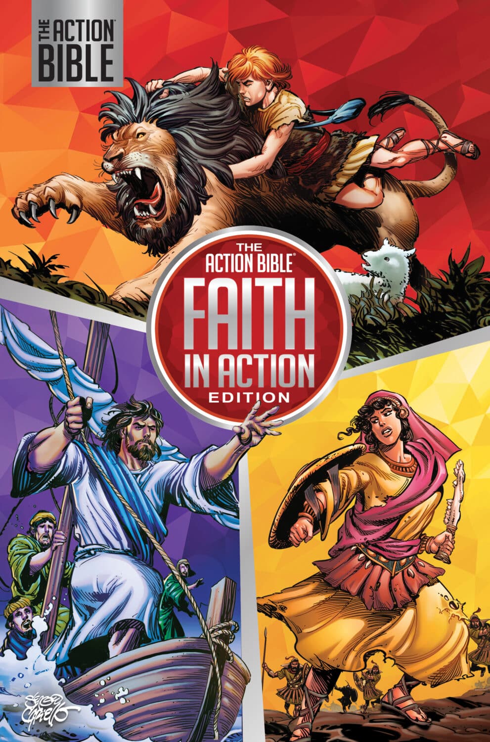 The Action Bible Faith in Action book cover image