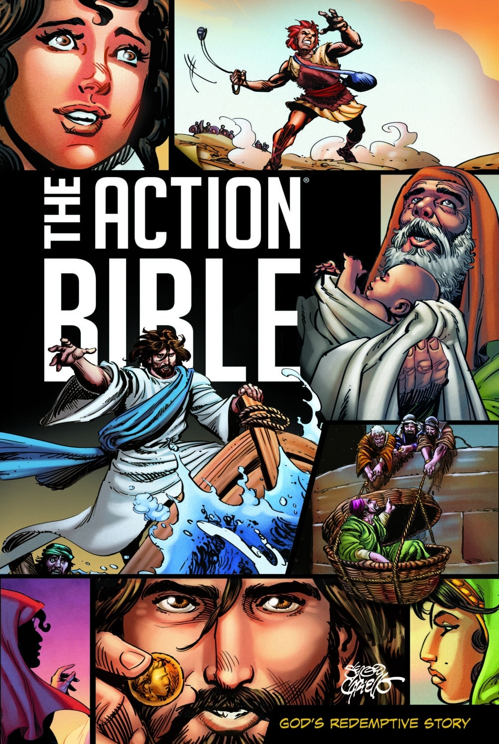 Action Bible book cover image