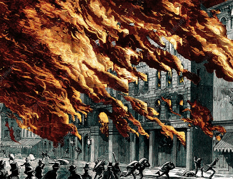 The Great Chicago Fire, 1871