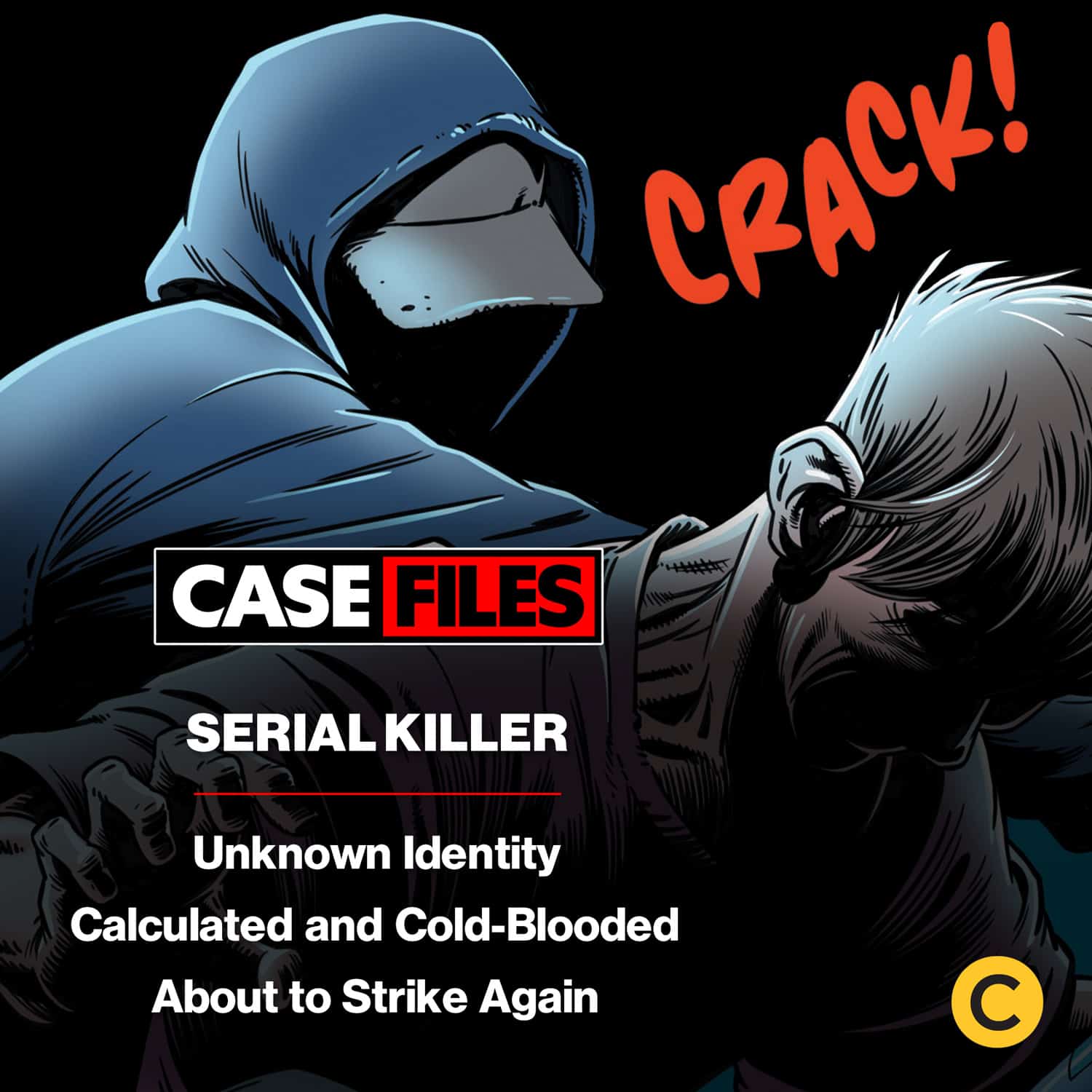 Case Files-Serial Killer. Unknown identity. Calculated and cold-blooded. About to strike again.