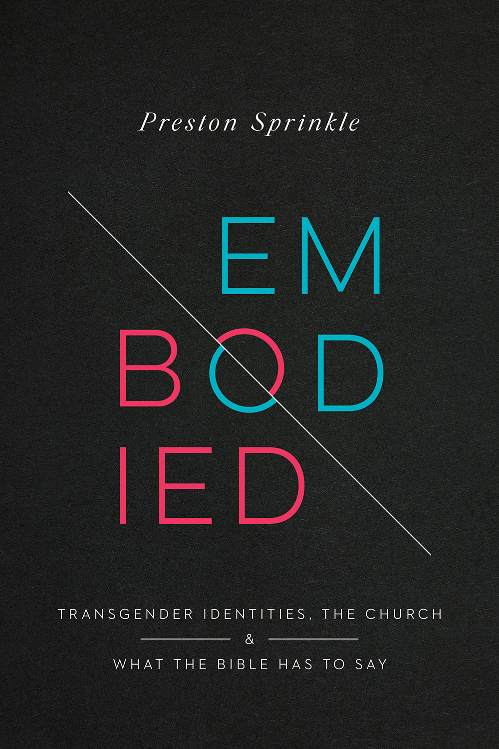 Embodied book cover