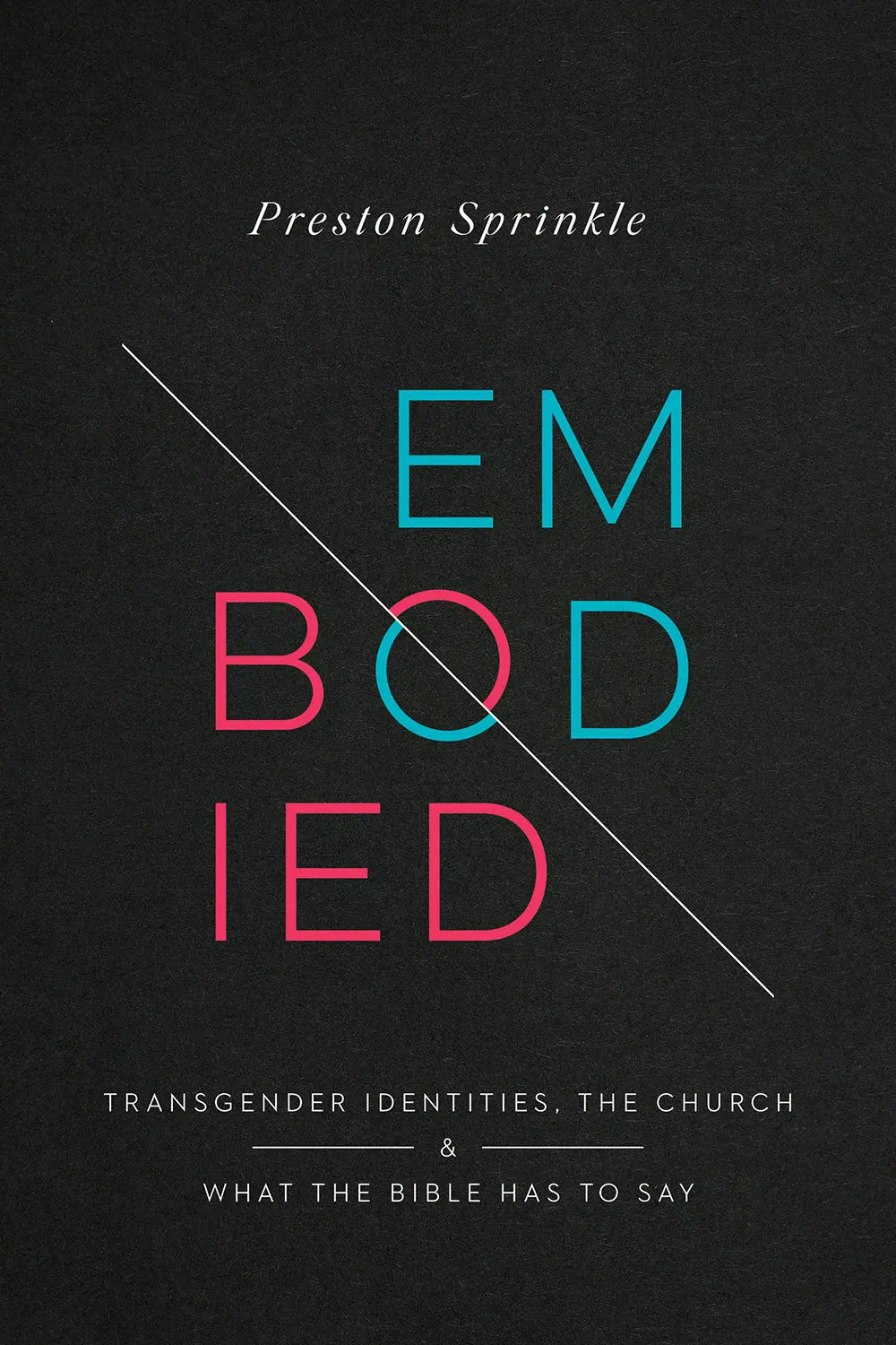 Embodied book cover