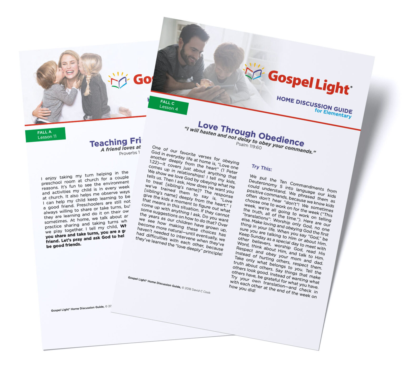 Gospel Light Extras David C Cook