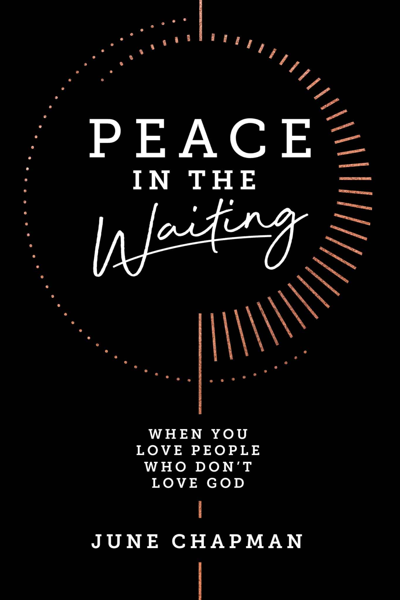 peace in the waiting book cover image