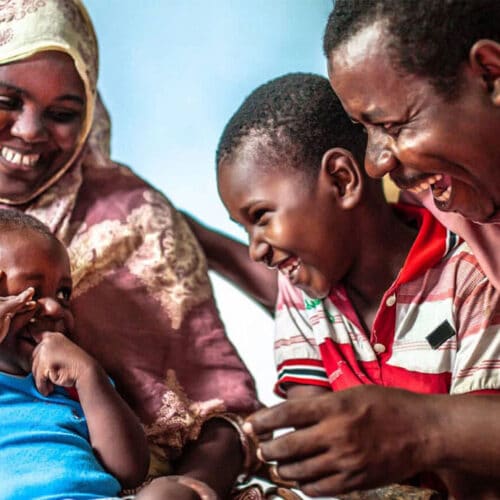 A family spends time together and grows in their faith.